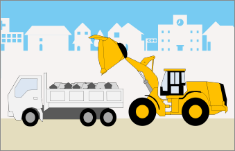 出荷のイラスト